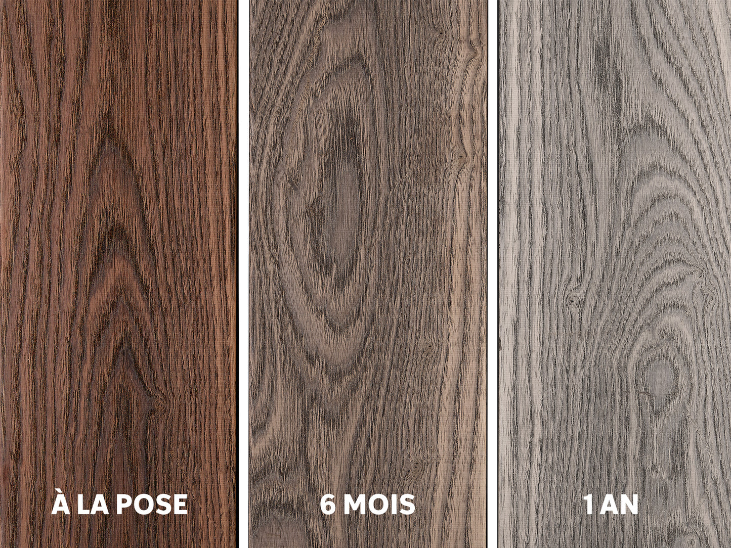 #A1A Frêne thermo chauffé – Lames terrasse bois