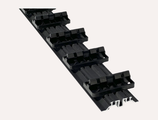 Flat rail 2m pour lame de terrasse