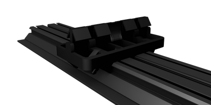 Flat rail 2m pour lame de terrasse